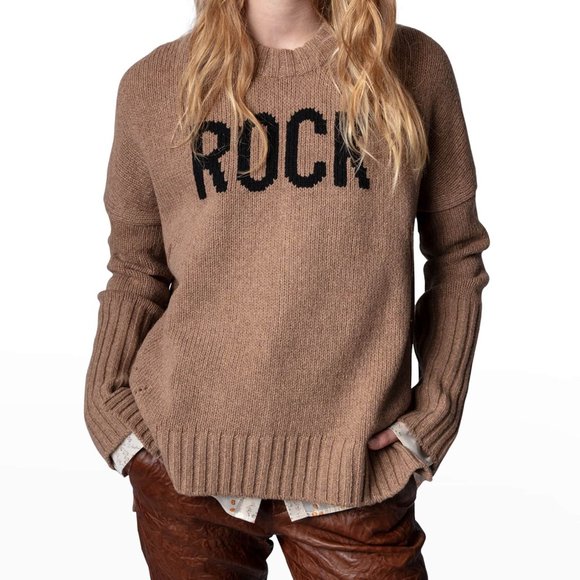 Zadig & Voltaire Sweaters - ZADIG & VOLTAIRE Malta Rock Merino Wool Sweater XS